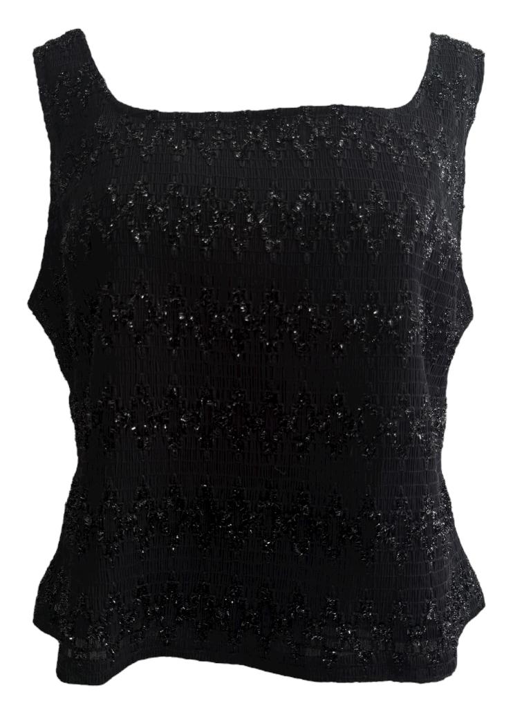 Joseph Ribkoff top L, Kleding | Dames, Tops, Zo goed als nieuw, Zwart, Zonder mouw, Ophalen of Verzenden