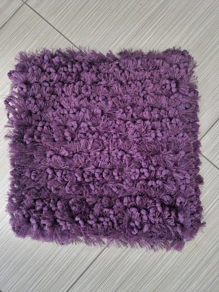 6 Nieuwe Sierkussenhoezen 45x45 cm paars, Ophalen of Verzenden, Nieuw, Paars, Vierkant