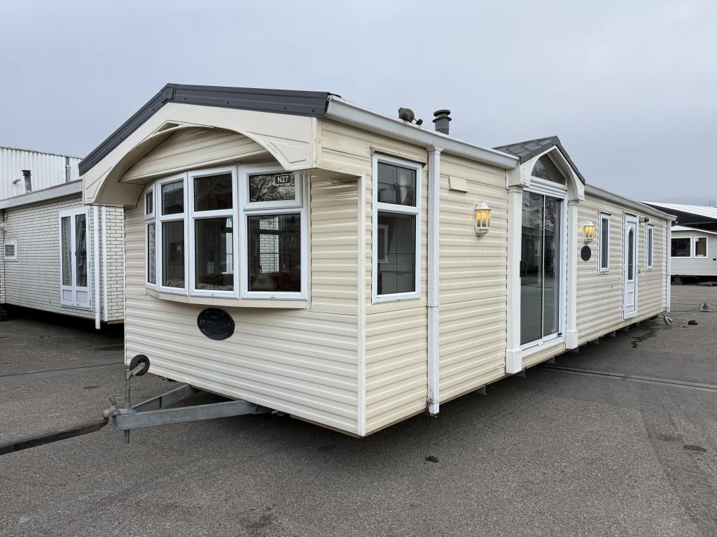 Willerby Lyndhurst 12.10 x 3.70 m Dubbelglas CV 2 SLP, Caravans en Kamperen, Stacaravans, Niet ingevuld, Niet ingevuld, Niet ingevuld