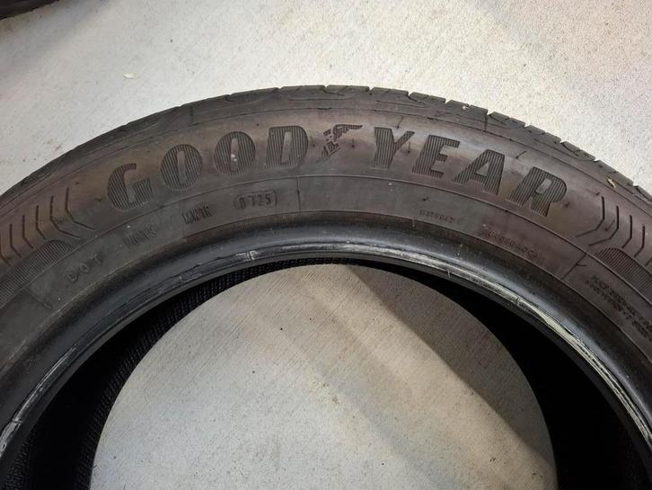 4 nette zomerbanden 195/55 R16 - Goodyear & Continental, Auto-onderdelen, Banden en Velgen, Band(en), Zomerbanden, 16 inch, 195 mm