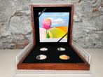 Zilveren Tulpen kleurenset Coincard, Postzegels en Munten, Munten | Nederland, Ophalen of Verzenden, Koningin Beatrix, Euro's