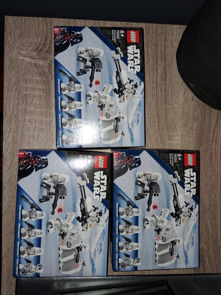 Lego Star Wars Snowtrooper Battle Pack 75320 (3x nieuw), Kinderen en Baby's, Speelgoed | Duplo en Lego, Ophalen of Verzenden, Nieuw