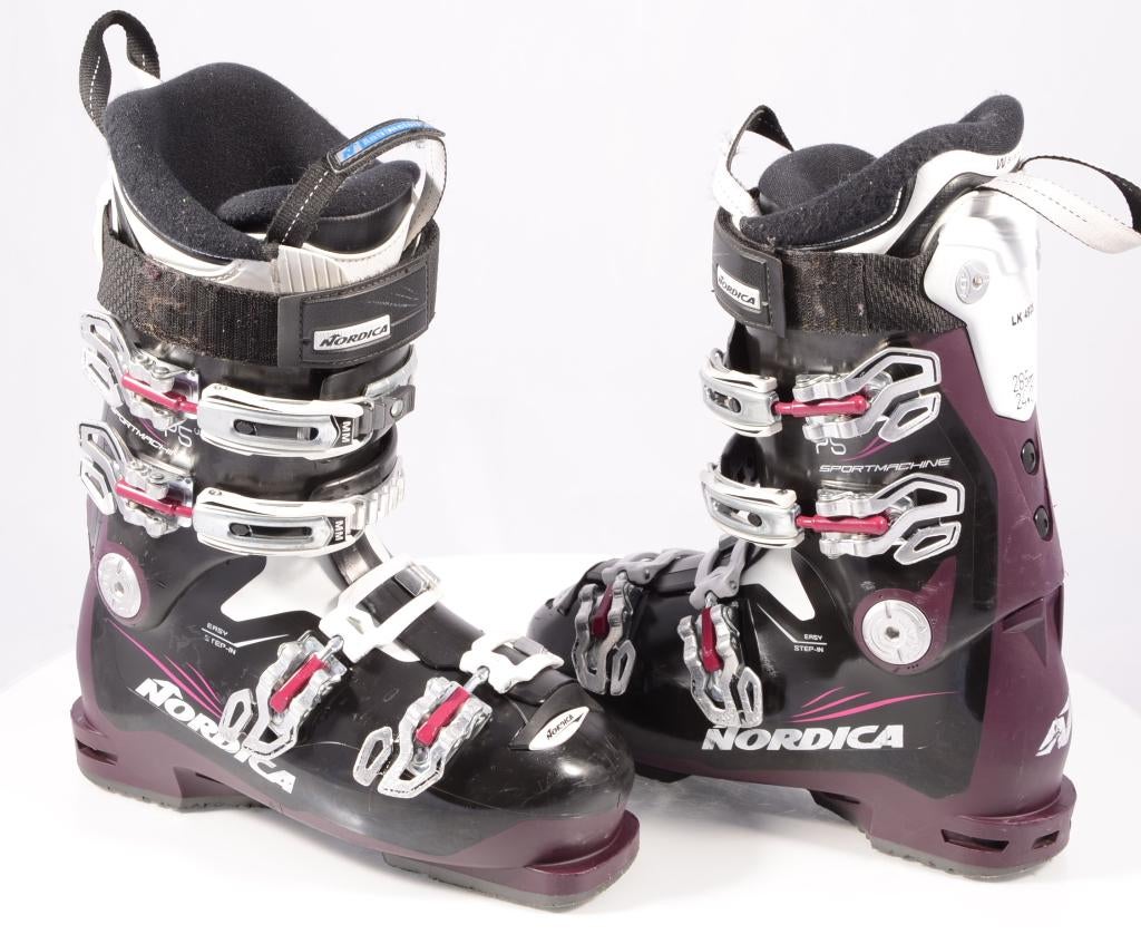 42 42,5 EU dames skischoenen NORDICA SPORTMACHINE, 160 tot 180 cm, Gebruikt, Schoenen, Ophalen of Verzenden
