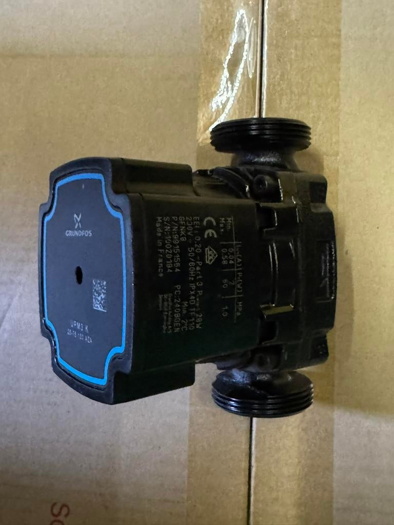 Grundfos UPM3 K 25-75 130 AZA Circulatiepomp (130mm) NIEUW, Doe-het-zelf en Verbouw, Ophalen of Verzenden, Nieuw, Overige typen