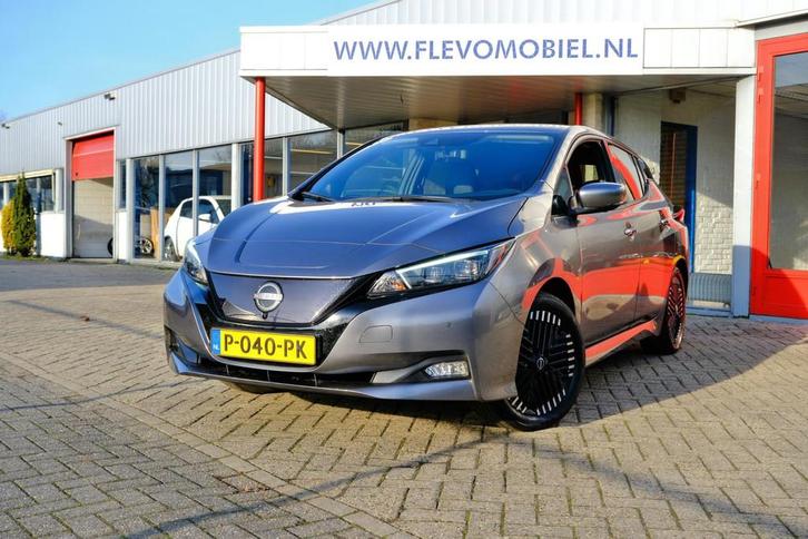 Nissan LEAF Tekna 40 kWh Aut. Cam|Bose|Leder|DAB+|Carplay|LE, Auto's, Nissan, Bedrijf, Te koop, Leaf, 360° camera, ABS, Adaptive Cruise Control