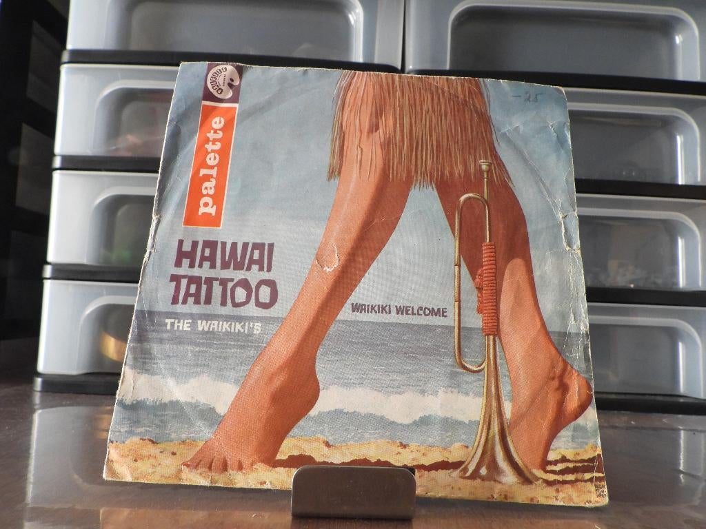 Waikiki's – Hawai Tattoo - Waikiki welcome 1961 NL, Cd's en Dvd's, Vinyl Singles, Ophalen of Verzenden, Gebruikt, Pop, Single