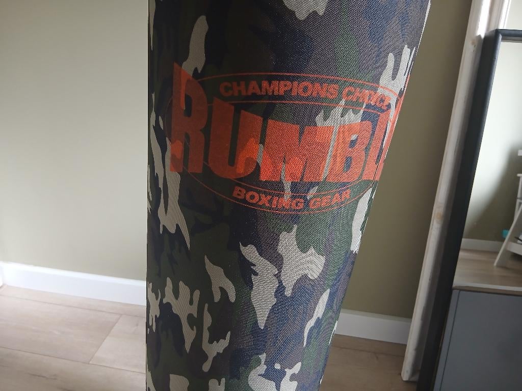 Bokszak en bokshandschoenen, Ophalen of Verzenden, Zo goed als nieuw, Bokszak