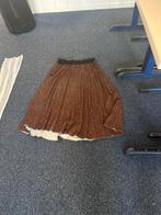 Leopardprint rok - Maat M, Kleding | Dames, Bruin, Zo goed als nieuw, Knielengte, Ophalen