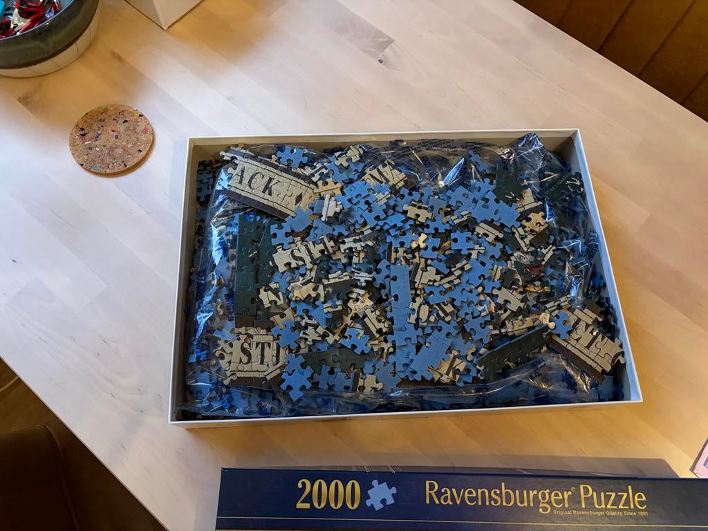 Harry Potter Panorama Puzzel - Ravensburger 2000 stukjes, Ophalen, Meer dan 1500 stukjes, Gebruikt, Legpuzzel