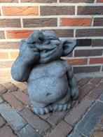 Betonbeeld Trol met Vinger in Neus, Ophalen, Gebruikt, Beton, Overige typen