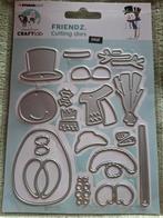Snijmallen en stempels Craftlab Friendz, Ophalen of Verzenden, Clearstamp