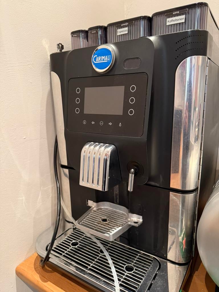 Carimali BlueDot Koffiemachine Koffieautomaat, Witgoed en Apparatuur, Koffiezetapparaten, 10 kopjes of meer, Ophalen, Koffiemachine