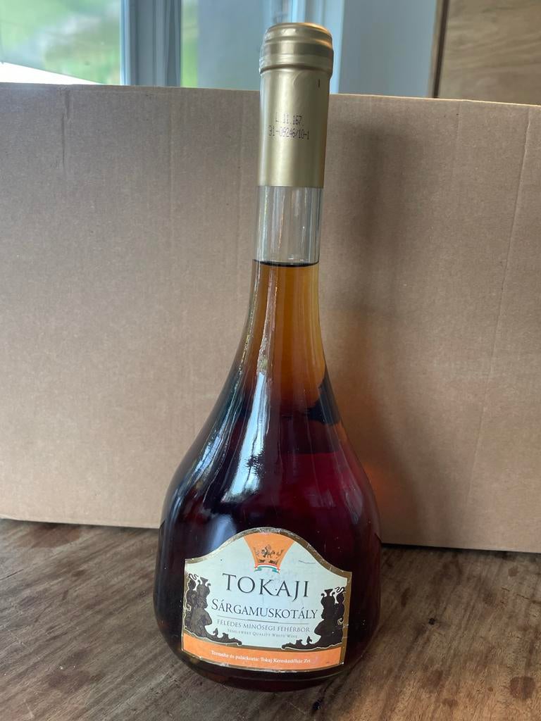 Tokaji Sárgamuskotály Semi-Sweet Witte Wijn, Ophalen of Verzenden, Nieuw, Overige gebieden, Witte wijn