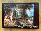 Legpuzzel schilderij Rubens en Breughel (1000 stukjes), Ophalen of Verzenden, 500 t/m 1500 stukjes, Gebruikt, Legpuzzel