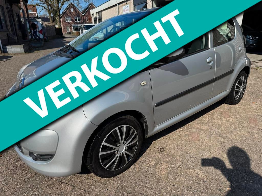 Citroen C1 1.0-12V Ambiance AIRCO ORG 105071 KM NAP O.H BOEK, Voorwielaandrijving, Euro 5, Gebruikt, 4 stoelen