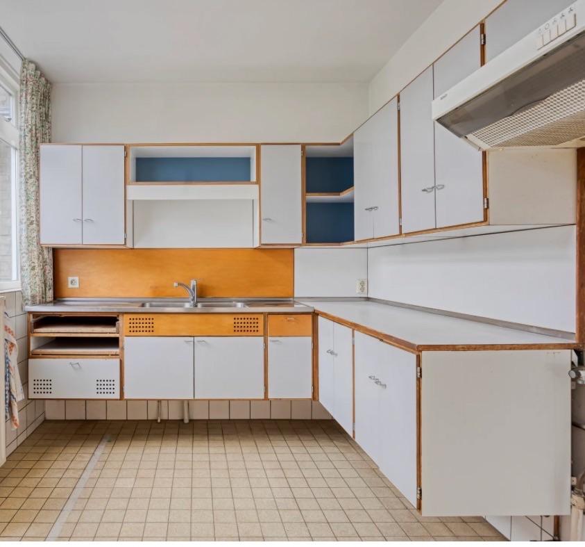 Aquila Bruynzeel keuken, Ophalen, Gebruikt, Wit, Enkelwandige keuken