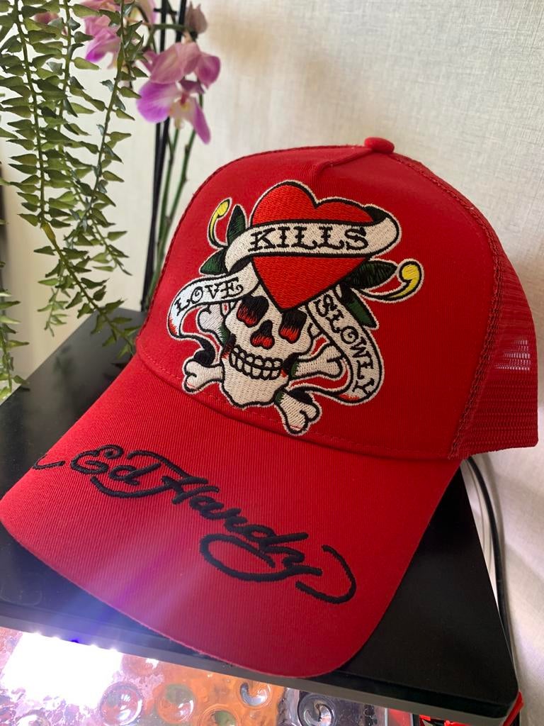 Rare Ed Hardy trucker had (archive), Ophalen of Verzenden, Nieuw, 57 cm (M, 7⅛ inch) of minder, Pet