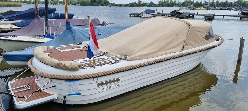 Sloep tender 750 compleet sloep, Eén persoon