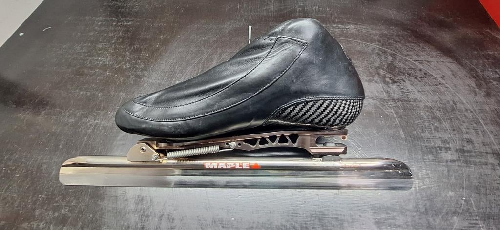 Klapschaatsen EHS Helium met Maple Twinn  klapset maat 43, Ophalen of Verzenden, Zo goed als nieuw, Noren, Maple