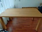 Eettafel 160 l 85b en 78 hoog, Ophalen, Gebruikt, Rechthoekig, 50 tot 100 cm