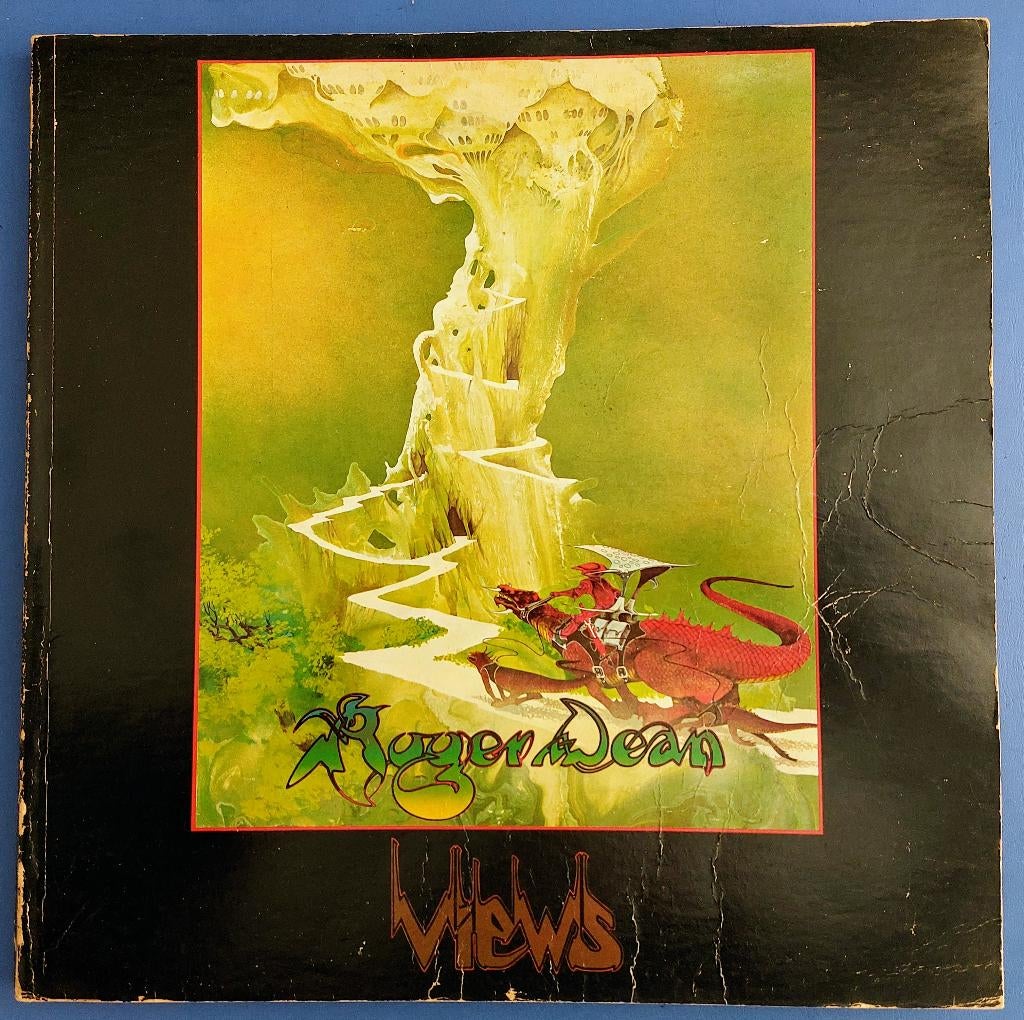 Roger Dean poster boek, Gebruikt, Vierkant, Ophalen of Verzenden, A1 t/m A3