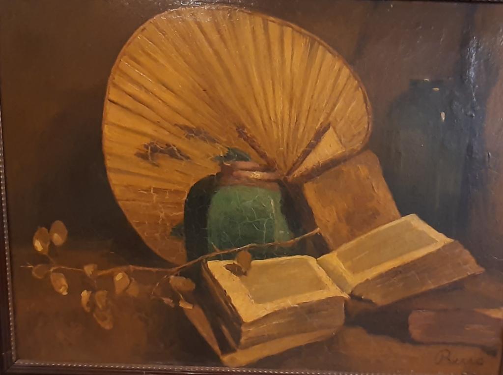 Stilleven M.P.Reus Franken Kunst&Antiek Dordrecht, Antiek en Kunst, Kunst | Schilderijen | Klassiek, Ophalen