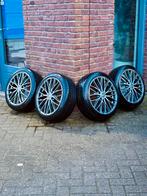 OZ Racing 17 inch velgen (5x114,3) met zomerbanden, Gebruikt, Velg(en), 17 inch, Ophalen of Verzenden
