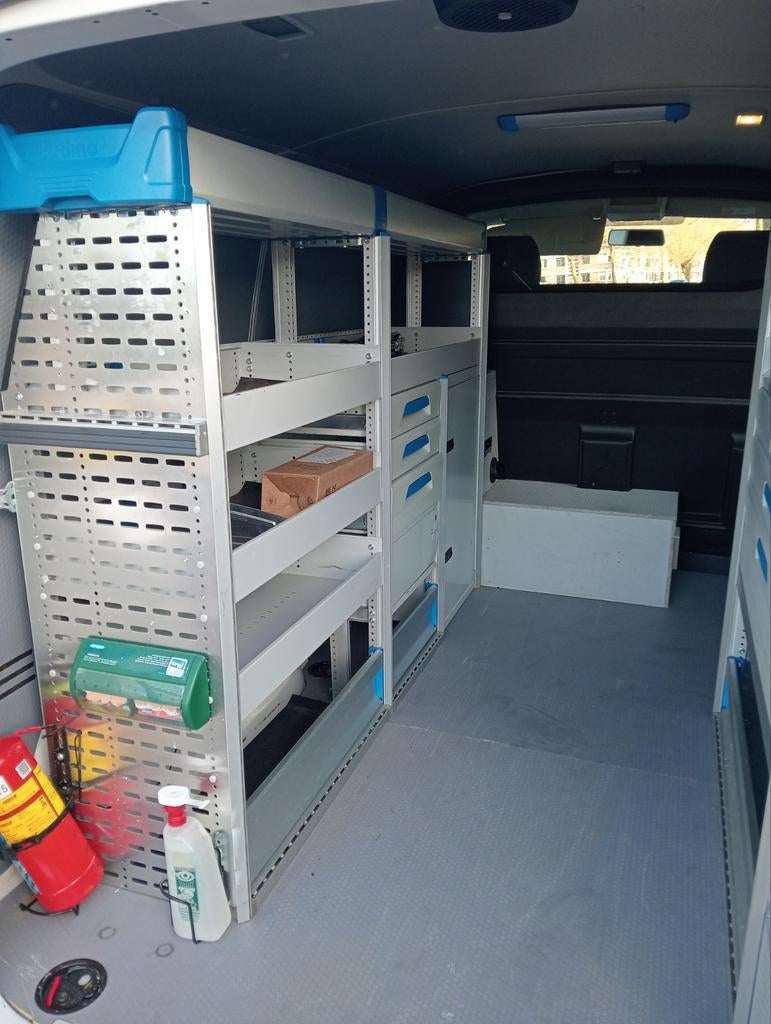 Sortimo bedrijfsinrichting compleet – laden + bakken – direc, Auto diversen, Auto-accessoires, Ophalen of Verzenden, Gebruikt