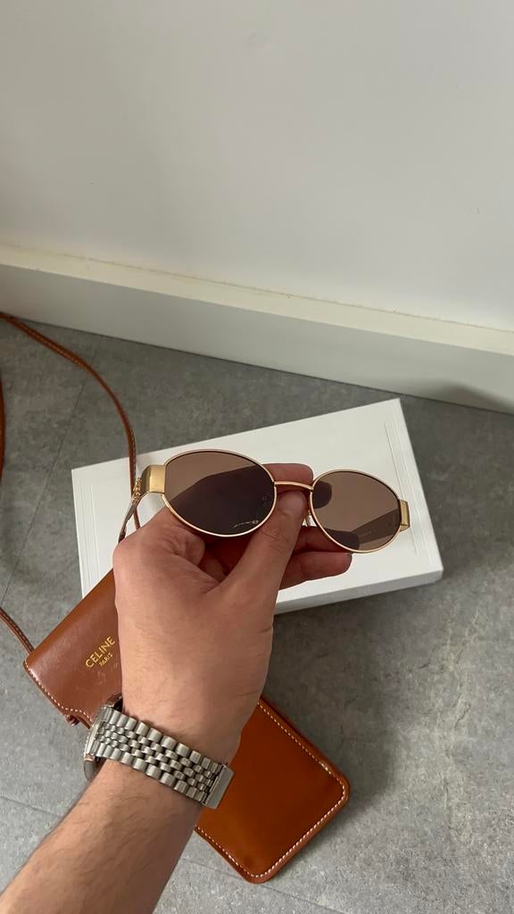 Celine bril, Sieraden, Tassen en Uiterlijk, Zonnebrillen en Brillen | Dames, Overige merken, Zwart, Ophalen of Verzenden, Zo goed als nieuw