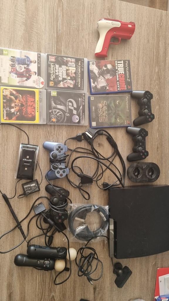PlayStation 3 bundel met games en accessoires, Spelcomputers en Games, Games | Sony PlayStation 3, Ophalen, Gebruikt, Vanaf 18 jaar