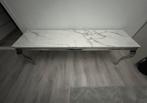 Tv meebel marmer, Ophalen of Verzenden, Zo goed als nieuw, Rechthoekig, Minder dan 50 cm