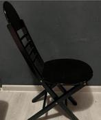 Italiaanse Design Jaren 1980 stoel, Ophalen, Gebruikt, Zwart, Eén