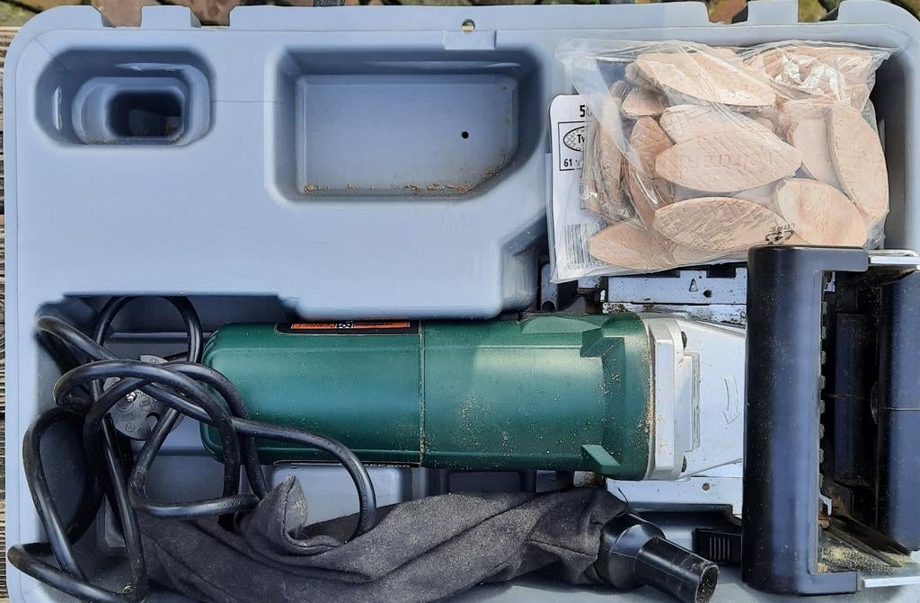 Lamellenfrees Lamello freesmachine Meister MFF800, Ophalen of Verzenden, Gebruikt, 600 watt of meer, Overige typen