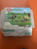 Houten treinbaan boerderij, Ophalen of Verzenden, Zo goed als nieuw