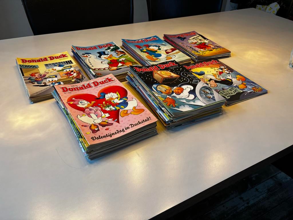 Ca. 115 Donald Ducks - Diverse jaargangen, Meerdere stripboeken, Ophalen of Verzenden, Gelezen