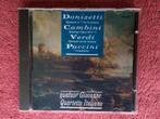 Donizetti Cambini Verdi Puccini -Giovanne Quartetto Italiano, Met libretto, Ophalen of Verzenden, Romantiek, Kamermuziek