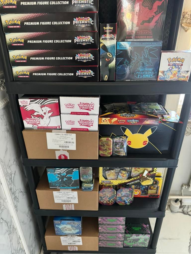 Pokemon Sealed collectie/verzameling, Ophalen of Verzenden, Zo goed als nieuw, Boosterbox