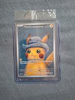 Pikachu met Grijze Vilthoed Pokémon Kaart, Ophalen of Verzenden, Zo goed als nieuw, Losse kaart