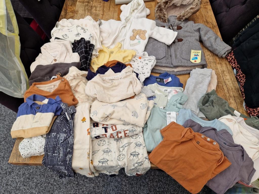 Babykleding pakket, Kinderen en Baby's, Babykleding | Baby-kledingpakketten, Ophalen of Verzenden, Zo goed als nieuw, Maat 56