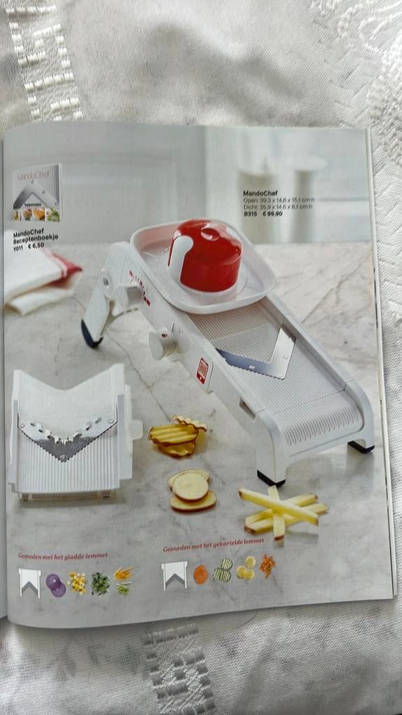 Tupperware mando chef, Huis en Inrichting, Keuken | Tupperware, Ophalen of Verzenden, Nieuw, Overige typen