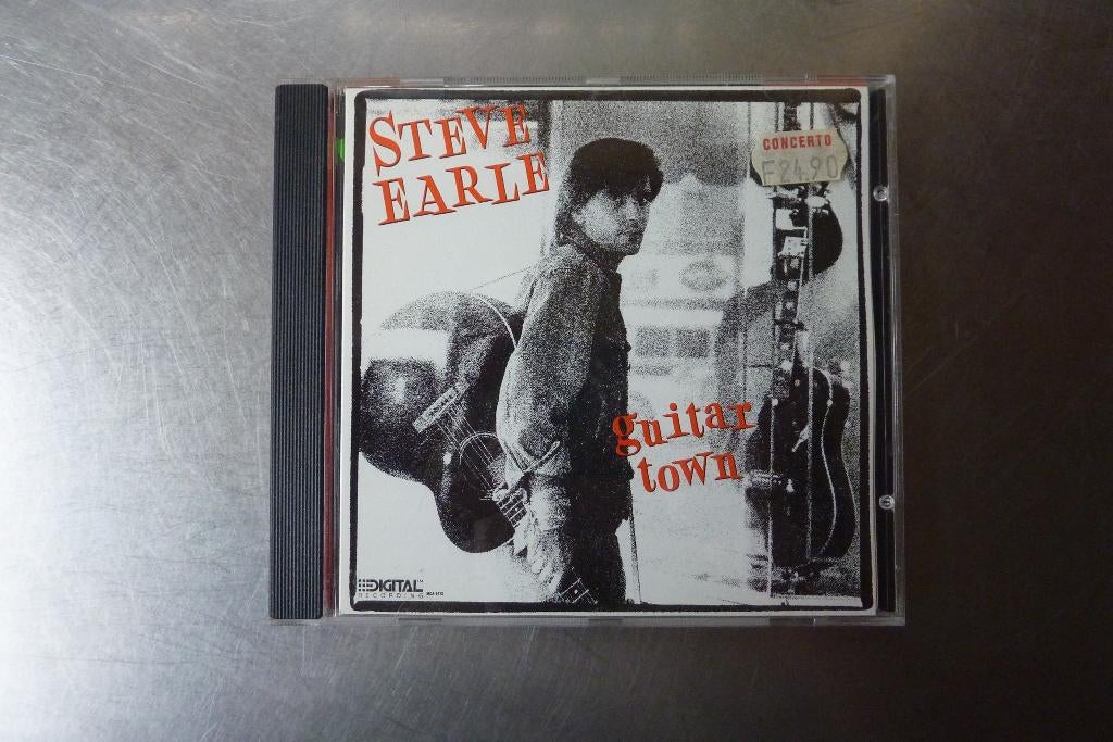 Steve Earle - Guitar Town, Ophalen of Verzenden, Zo goed als nieuw
