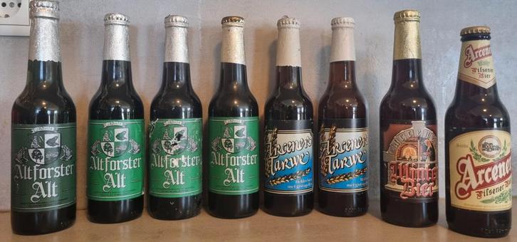 8x ABB: Altforst '88-'92, Tarwe '89-'92, Winter '89, Pils'95, Verzamelen, Biermerken, Zo goed als nieuw, Glas of Glazen, Overige merken
