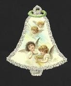 Engeltjes kerstklok poezieplaatjes 5141, Ophalen of Verzenden