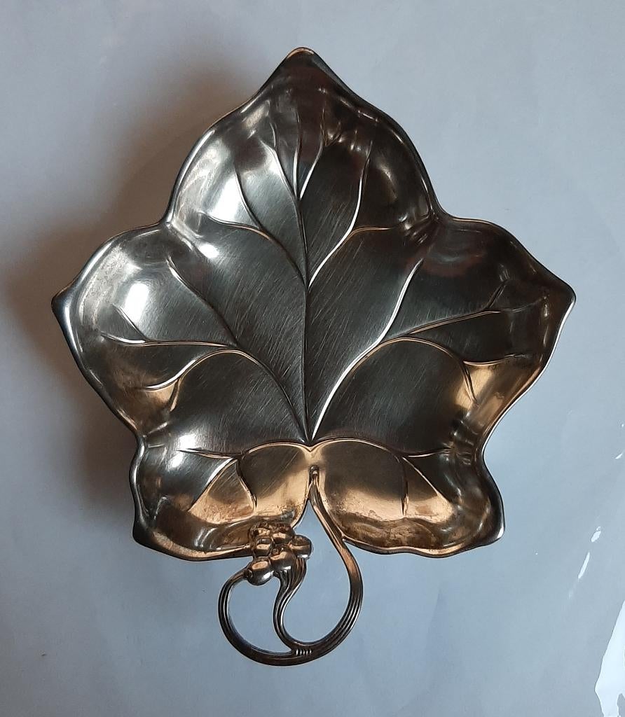 🍬Vintage: WMF bonbonniere - Wijnblad aan druiventak🏷️€30,-, Ophalen of Verzenden