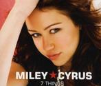 Miley Cyrus – 7 Things CD Single 2008 💿, 1 single, Verzenden, Zo goed als nieuw, Pop