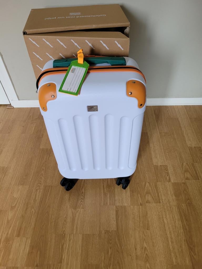 Trolley Postcodeloterij - Nieuw en ongebruikt, Wieltjes, 50 tot 60 cm, Hard kunststof, Nieuw