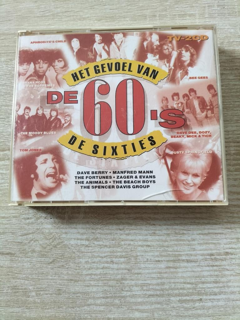 Het gevoel van de 60's 2 cd box, Ophalen of Verzenden, Pop