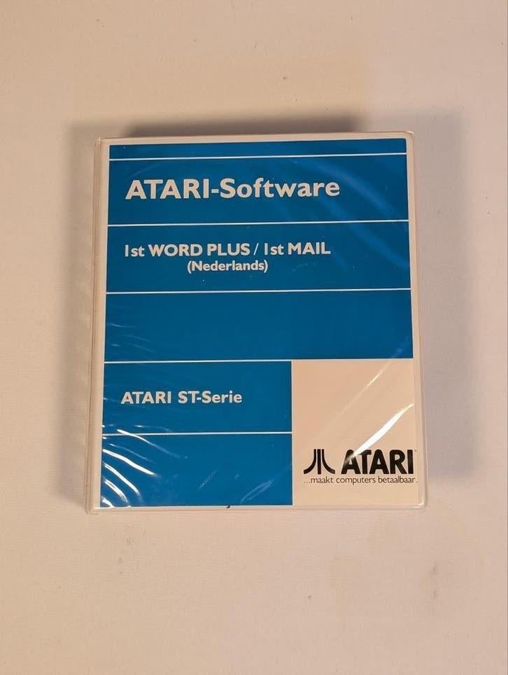 Atari ST Software – 1st Word Plus / 1st Mail, Computers en Software, Vintage Computers, ., Ophalen of Verzenden, ., Atari