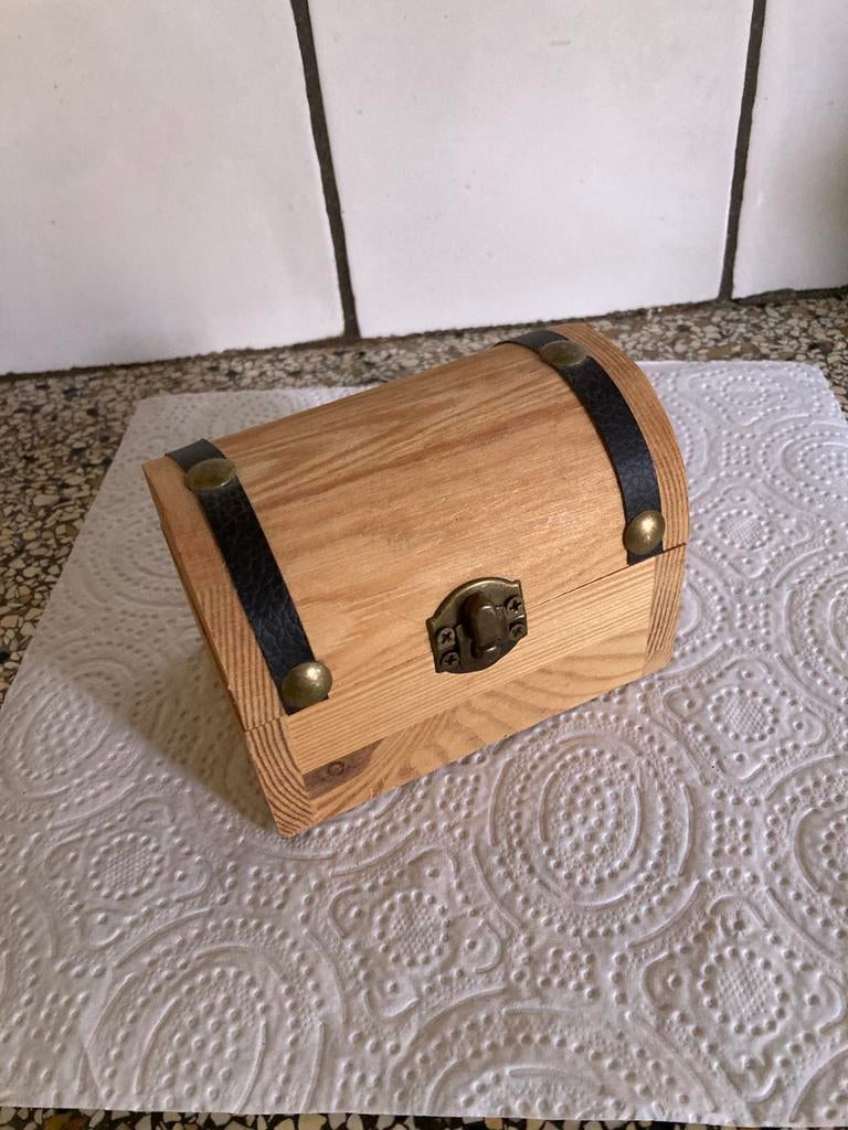 Houten kistje, Ophalen of Verzenden, Zo goed als nieuw, Minder dan 50 cm