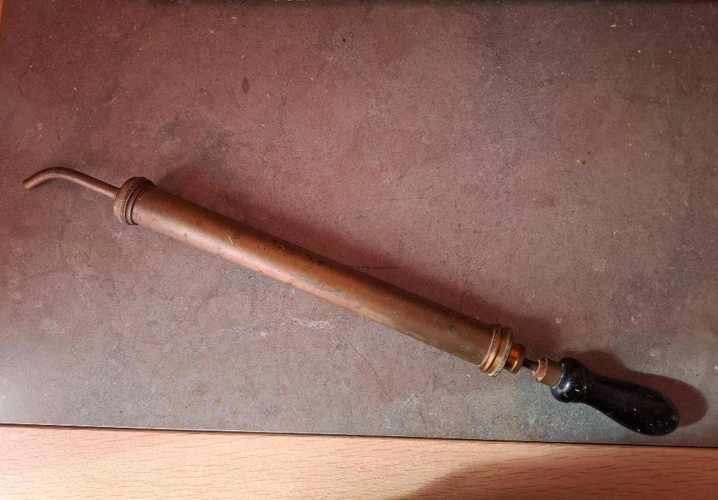 koperen vet/oliespuit, Ophalen of Verzenden, Koper